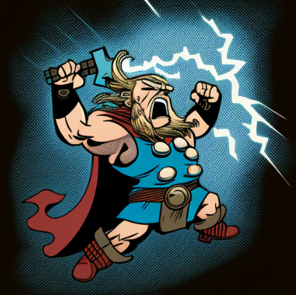Thor god of thunder