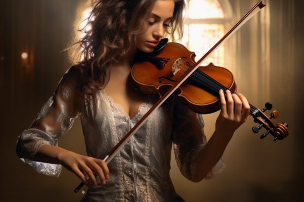 violin player