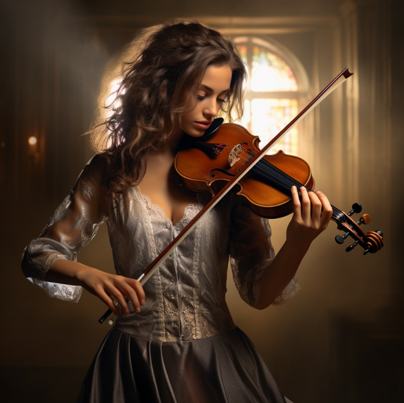 violin player