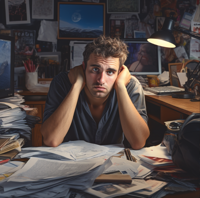 dissatisfied worker