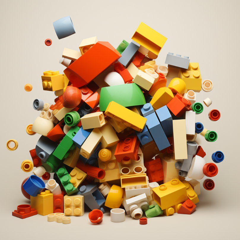 Lego-like blocks