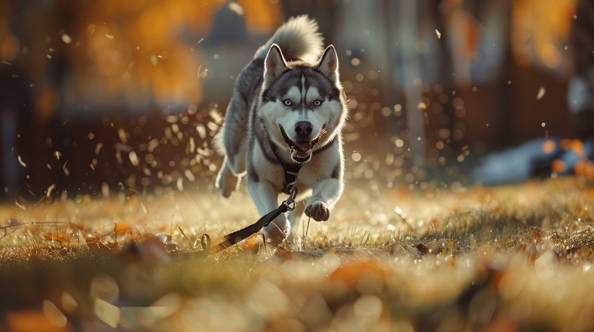 Husky on the loose