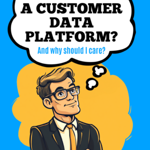 What is a Customer Data Platform blue cover