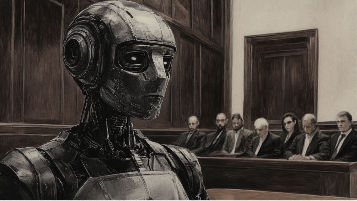 Robot in the dock