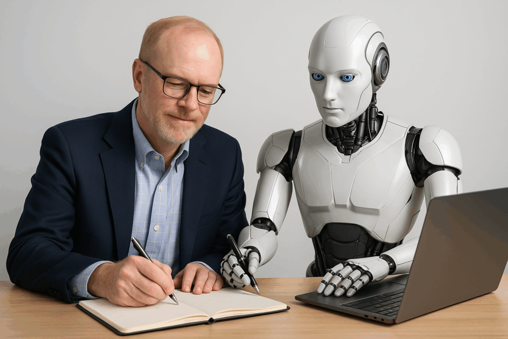 Greg and robot