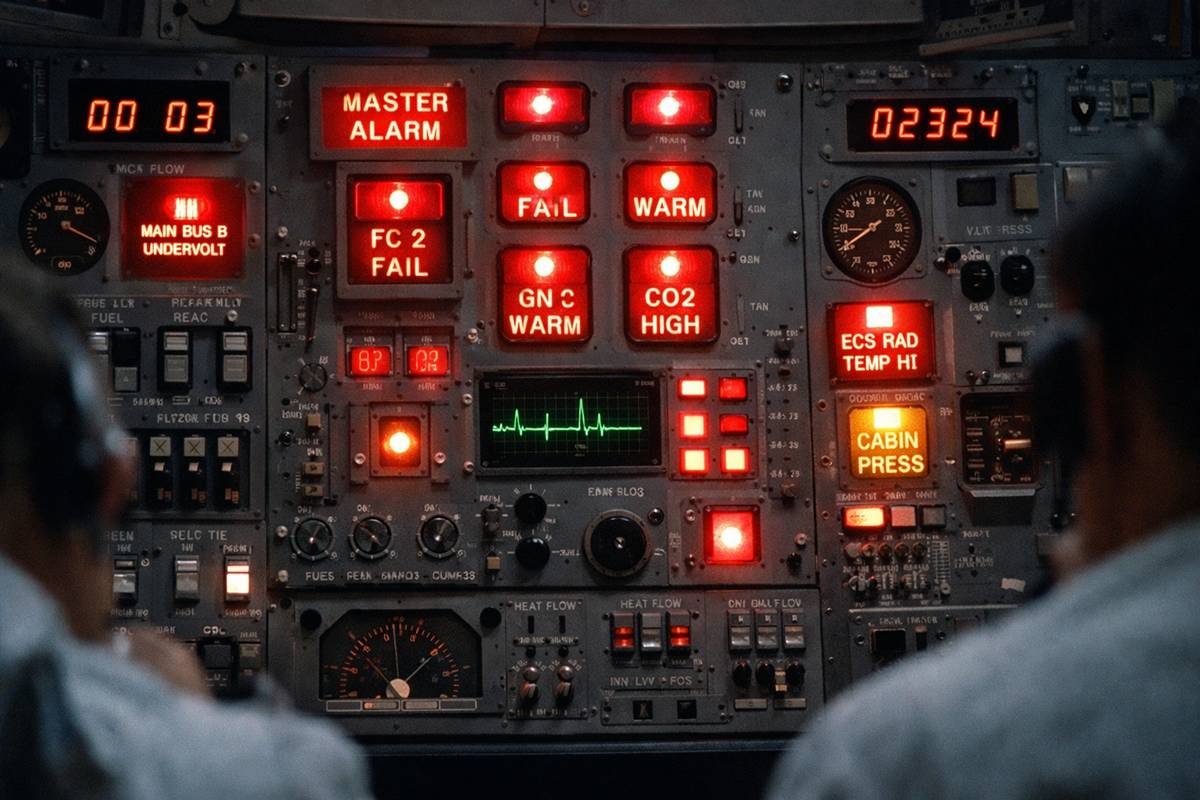 Apollo 13 control panel