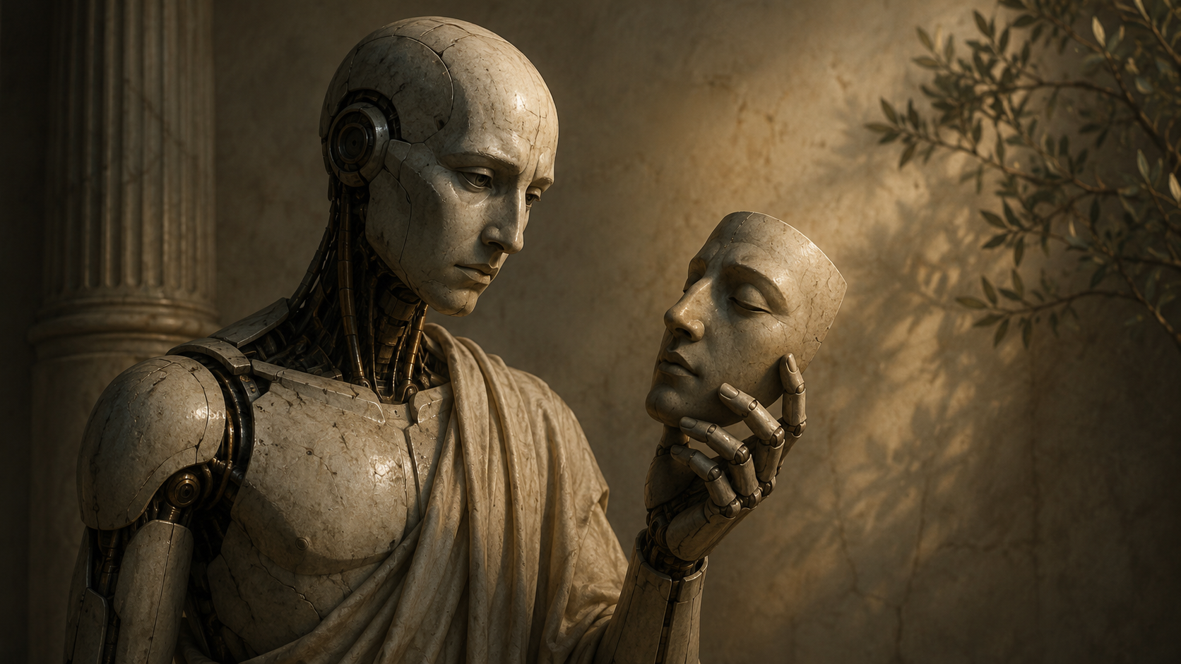 Contemplative robot